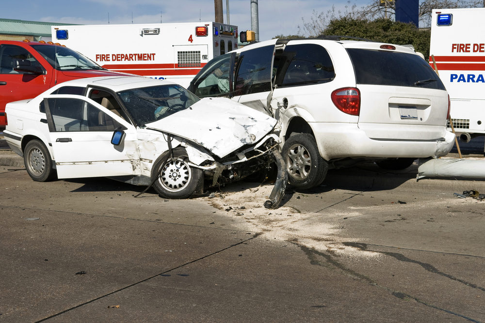 What happens after a car accident deposition?