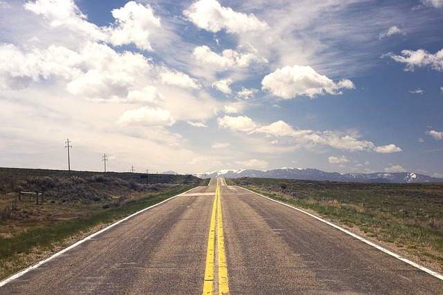 road, landscape, countryside